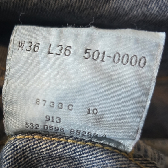 Vintage 501 Levi's Jeans - Picture 5 of 8